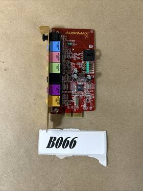 Abit 3044-0415-05 Audiomax A418 V1.0 Hd 7.1 Audio Sound Card - Pci-e Slot