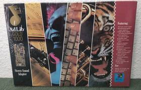 Adlib 061762510008 Gold 1000 Stereo Sound Adapter Card Rare Sealed 1992 Collectors Item