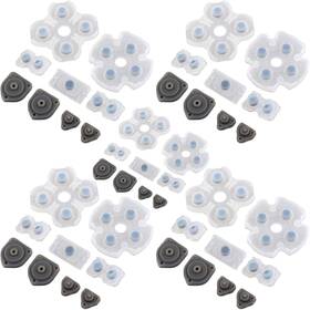 Ambertown 905208720344 5 Set Silicone Conductive Rubber Pads For Ps4 Controller Buttons Repair Repla