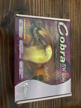 Aopen Aw-850 Cobra Sound Card 6 Channel Pci Snd2