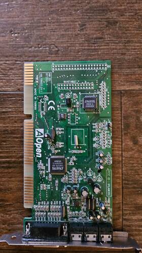 Aopen Aw35-8108620005 Sound Card 97353-1 48.18602.011 Iplaw35 81.08620.005 B.12