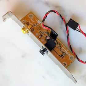 Asus 0250314 Spdif Rca Coax Optical Toslink Bracket Adapter Digital Sound Card Oem