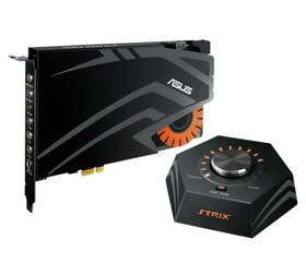 Asus 889349005958 Strix Raid Dlx 7.1 Gaming Sound Card Headphone Amplifier 600ohm Snr Audio