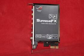 Asus C1bkv0 Pcie X1 Sound Card Extension Supreme Fx X-fi For Rampage Extreme Maximus