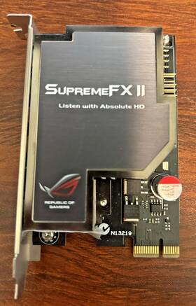 Asus C868215-01728--c1bhk5-c22 Supremefx Ii Sound Card - Striker Nse