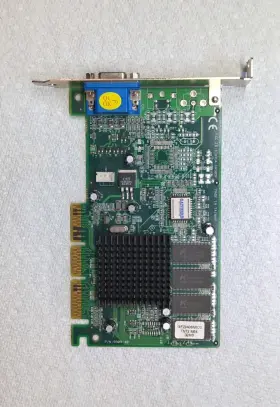 Icuvga-gw909f Ati Tnt2 M64 32mb Agp Vga Video Card 9909-40 Gainward