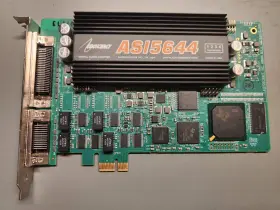 Asi5644 Audioscience Broadcast Aes Digital And Balanced Analog Audio Sound Card