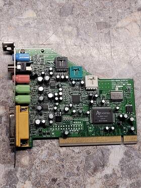 Aureal Vortex Sq1500 Game Port Dig-out Windows 98 A3d Retro Super Quad Sound