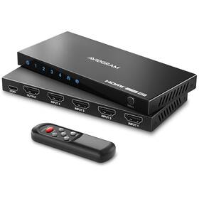 Avidgram Ag5sw41x Hdmi 2.1 4 X 1 Switch 8k60 4k120 Hdr10 48gbps Ir Remote Auto Manual For Ps5 Xbo