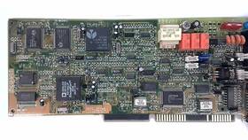 Aztech 138-mmsn842 16bit Isa Modem And Sound Card Pulled From Packard Bell Plat