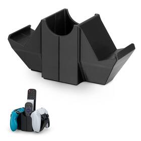 Brainwavz 895204904973 Dual Game Controller And Tv Remote Control Storage Desktop Holder Universal