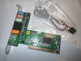 Cl-s8768-8ch Cl C3dx Chip Sound Card Pci 3d Multimedia 8 Channel