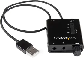 .com 445035160177 Usb Sound Card With Spdif Digital Audio And Stereo Mic External Fo