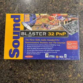 Sb3671 Creative 054651005839 Labs Sound Blaster 32 Pnp Brand New Sealed