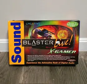 Sb4760 Creative 054651030053 Sound Blaster Live X-gamer Pci Soundcard New Card 5.1 Soundblaster Pc Sb4760 Creative 054651030053 Sound Blaster Live X-gamer Pci Soundcard New Card 5.1 Soundblaster Pc