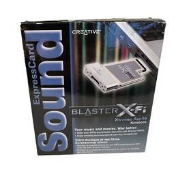 Creative 054651138803 Sb0710ef Sound Blaster X-fi Express Xtreme Audio Notebook New Open Box