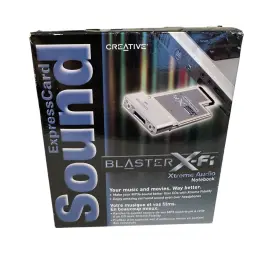 Sb0710ef Creative 054651138803 Sound Blaster X-fi Express Xtreme Audio Notebook New Open Box