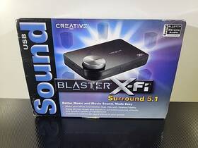Creative 054651146488 Sound Blaster X-fi Surround 5.1 Pro Usb Card