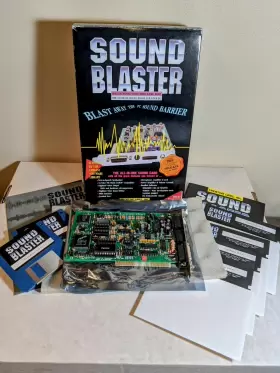 Ct1350b Creative 1350b Labs Sound Blaster - Model Complete In Box