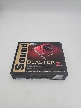 Creative 279392000095 Soundkarte Sound Blaster Z Se 24-bit/192khz 116 Db Snr Dts 5.1 Pci-e X1
