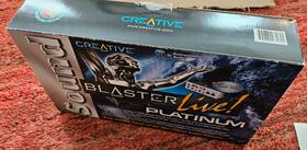 Creative 390660031694 Sound Blaster Live Platinum With Drive Mint In Box L K Rare