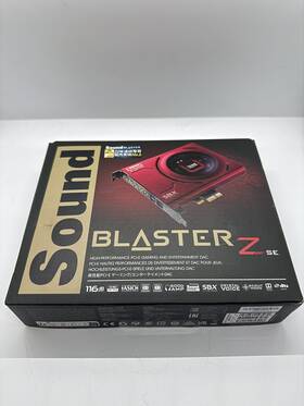 Creative 390660193972 Soundkarte Sound Blaster Z Se 24-bit/192khz 116 Db Snr Dts 5.1 Pci-e X1