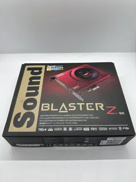 Creative 390660193972 Soundkarte Sound Blaster Z Se 24-bit/192khz 116 Db Snr Dts 5.1 Pci-e X1