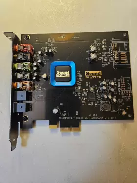 648567-001 Creative Hp Sound Blaster Sb1350 Recon 3d Pci-e X1 Card 0j75nw