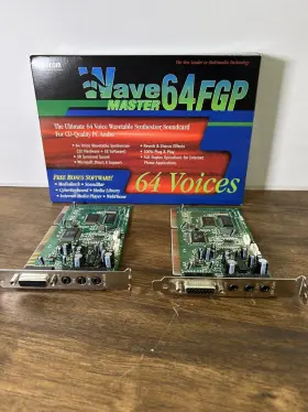 64fgp Creative Wavemaster 64fg - Lot Of 2