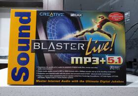 Creative 70sb006003002 Labs Sound Blaster Live Mp3 5.1 Card New