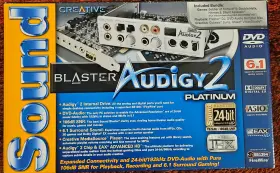 70sb024000005 Creative Sound Blaster Audigy 2 Platinum Pci Audio Card Drive Remote Open Box Mint