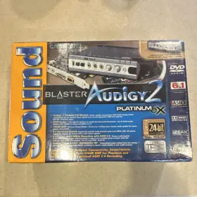 70sb028000003 Creative Sound Blaster Audigy 2 Platinum Ex Pci 6.1 Channel Card Mpn 70sb028000 70sb028000003 Creative Sound Blaster Audigy 2 Platinum Ex Pci 6.1 Channel Card Mpn 70sb028000