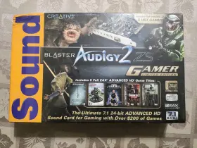 70sb035000013 Creative Sound Blaster Audigy 2 Zs Gamer Limited Edition Card New Sealed
