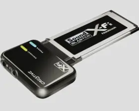 70sb095000004 Creative Sound Blaster X-fi Notebook Express Card Model Sb0950