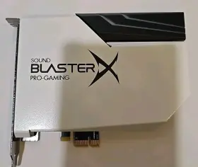 70sb174000004 Creative Sound Blasterx Ae-5 Plus - White Hi-resolution Pcie Gaming Card