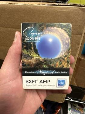Creative Ak4377 Sound Blaster Audio And Headphone Amp Sxfi Super X-fi