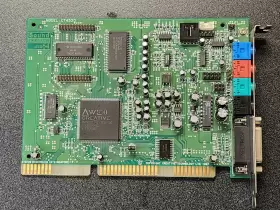 Ct4520 Creative Awe64 Labs Soundblaster 16-bit Audio Sound Card Isa Slot Tested