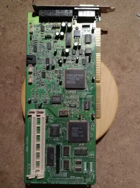 Ct3800 Creative Isa Plug-in Internal Sound Card Audio Adapter Model