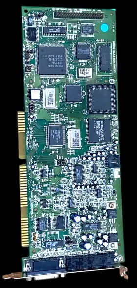 Ct3910 Creative Vintage 1994 Sound Blaster Awe32 Labs Isa Dos Card As Is