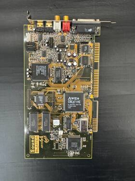 Creative Ct4390 Vintage Sound Blaster Awe64 Gold Model Isa Card