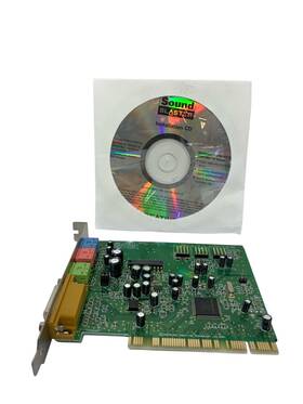 Creative Ct4730 Vtg Labs Sound Blaster Pci Card With Original Disc