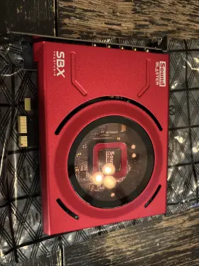 Sb1520 Creative D33724 Sound Blaster X-fi Pcie Cards And Tested /working