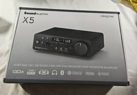 Creative Labs 054651192522 Sound Blaster X5 Hi-res External Dual Dac Usb Card