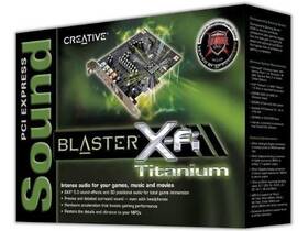 Creative Labs 70sb088000004 Sound Blaster X-fi Titanium Pcie Card - 7.1 Dolby Live 16mb