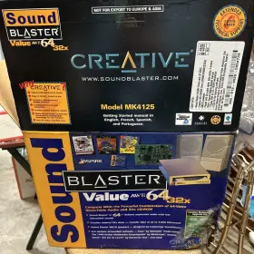 Mk4125 Creative Labs Sound Blaster Value Awe 64 32x Lab Model Internet Explorer Parts