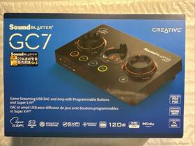 Creative Sb-gc7 Sound Blaster Gc7 Game Streaming Dac Amp Ft Programmable Buttons New