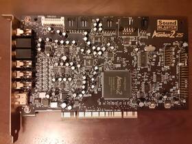 Creative Sb0250a Sound Blaster Audigy 2 Zs Pci Card With Panel Works