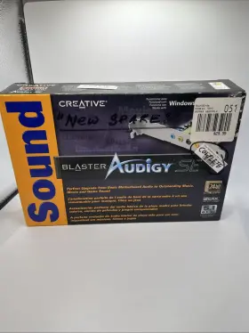 Sb0570l4 Creative Blaster Audigy Se Sound Card Brand New Sealed