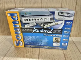 Sb0630 Creative Sound Blaster Audigy 2 Zs Platinum Pro Card New Sealed Windows 98 Xp Retro