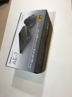 Sb1521 Creative Soundblaster Black Ae-7 Sound Card-open Box